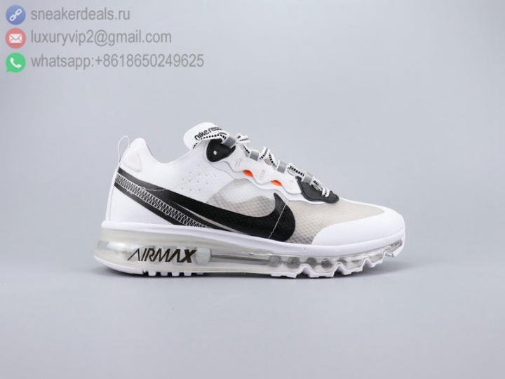 UNDERCOVER X NIKE REACT ELEMENT 87 WHITE BLACK CLEAR AIRMAX MEN RUNNING SHOES